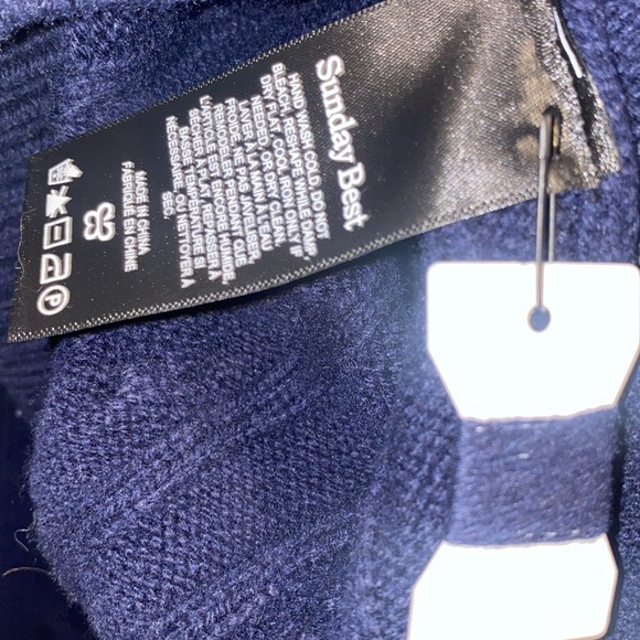 Sunday Best Lottie Sweater Size S Blue - Picture 9 of 9